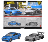 Hot Wheels Premium Car Culture Pack of 2 - Audi S2 Y & Audi R8 LMS HBL96/JDY82 - Colorland Toys